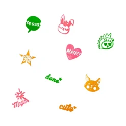 Set de 9 Sellos