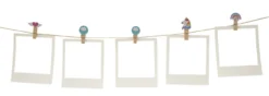 Set de Mini Pinzas de Madera Pascuas