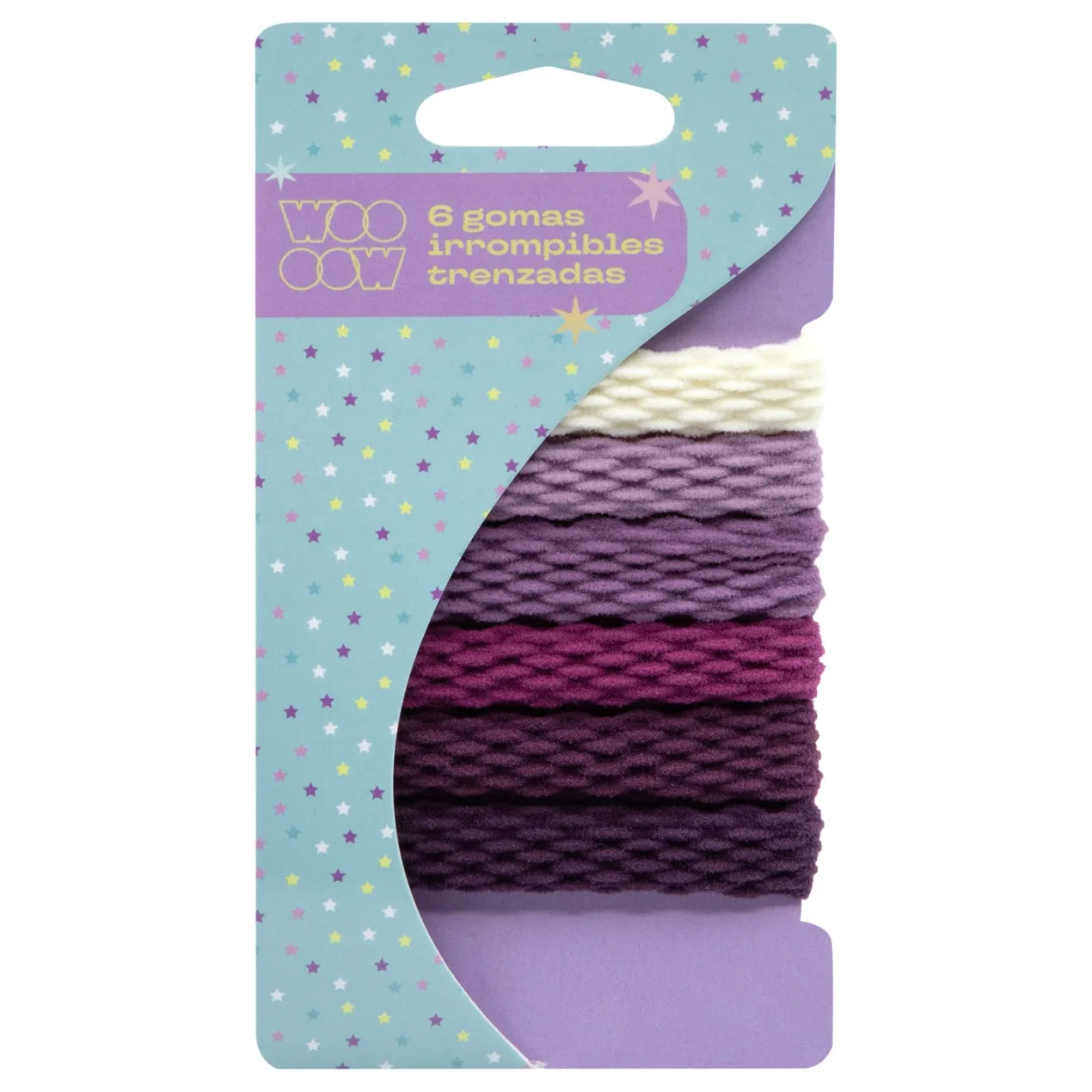 Set Gomas Irrompibles Trenzadas