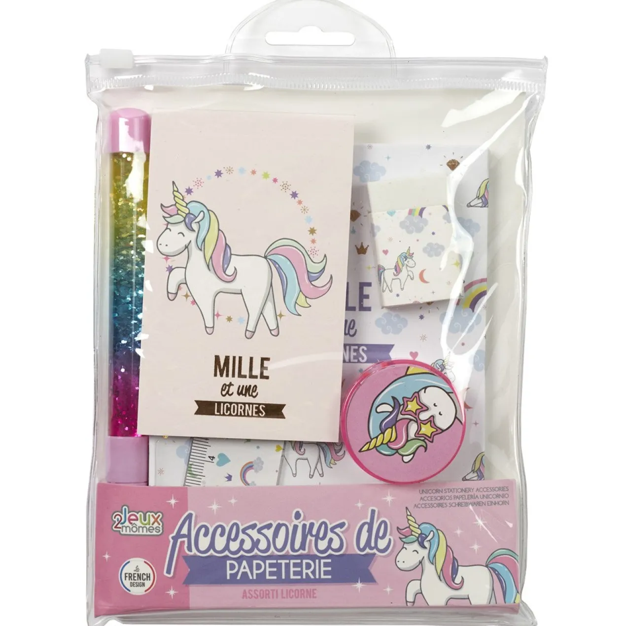 Set Papeleria Unicornio