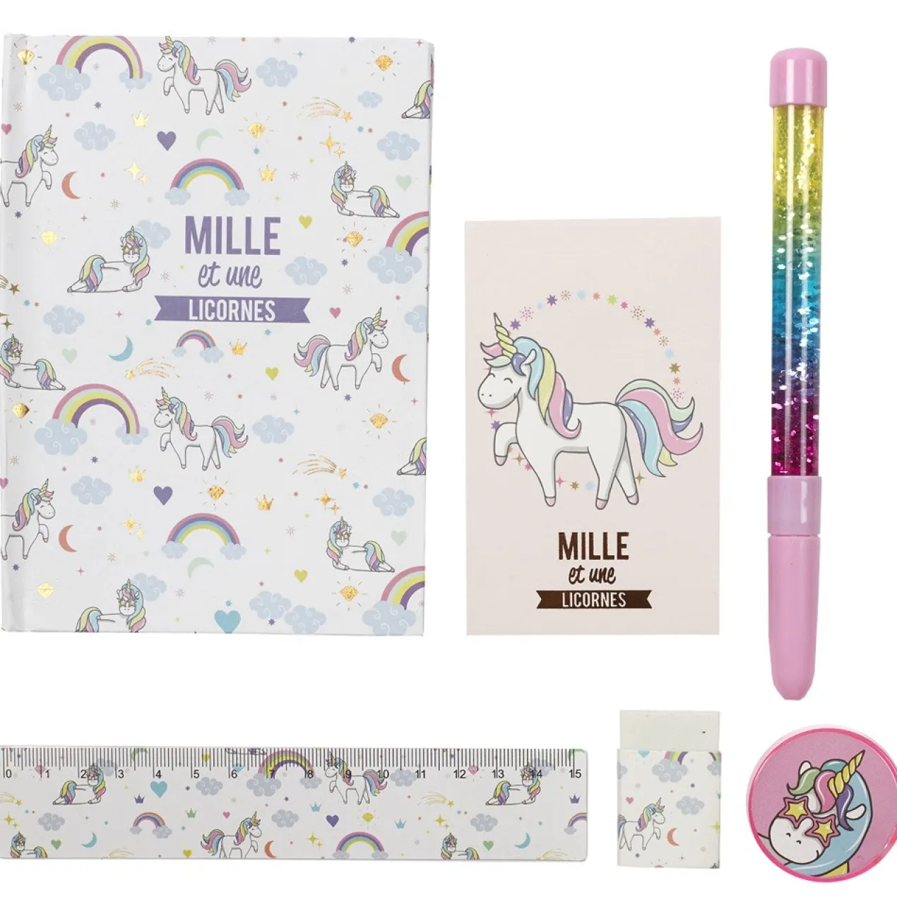 Set Papeleria Unicornio