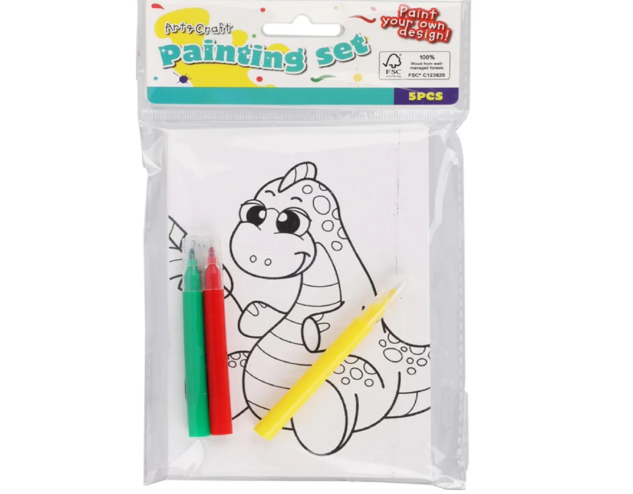 Set Pintura Lienzo