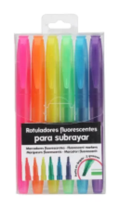 Set Rotuladores Fluorescentes