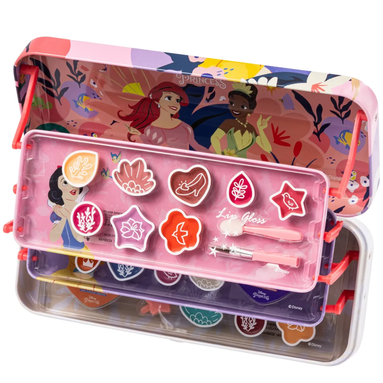 Set Triple de Maquillaje Princesas