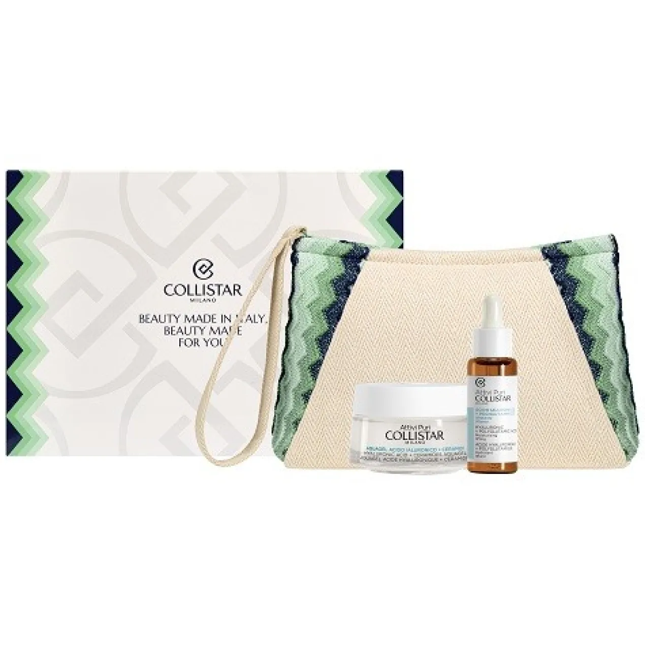 Set Ativi Puri Ácido Hialurónico Crema Gel + Gotas de regalo