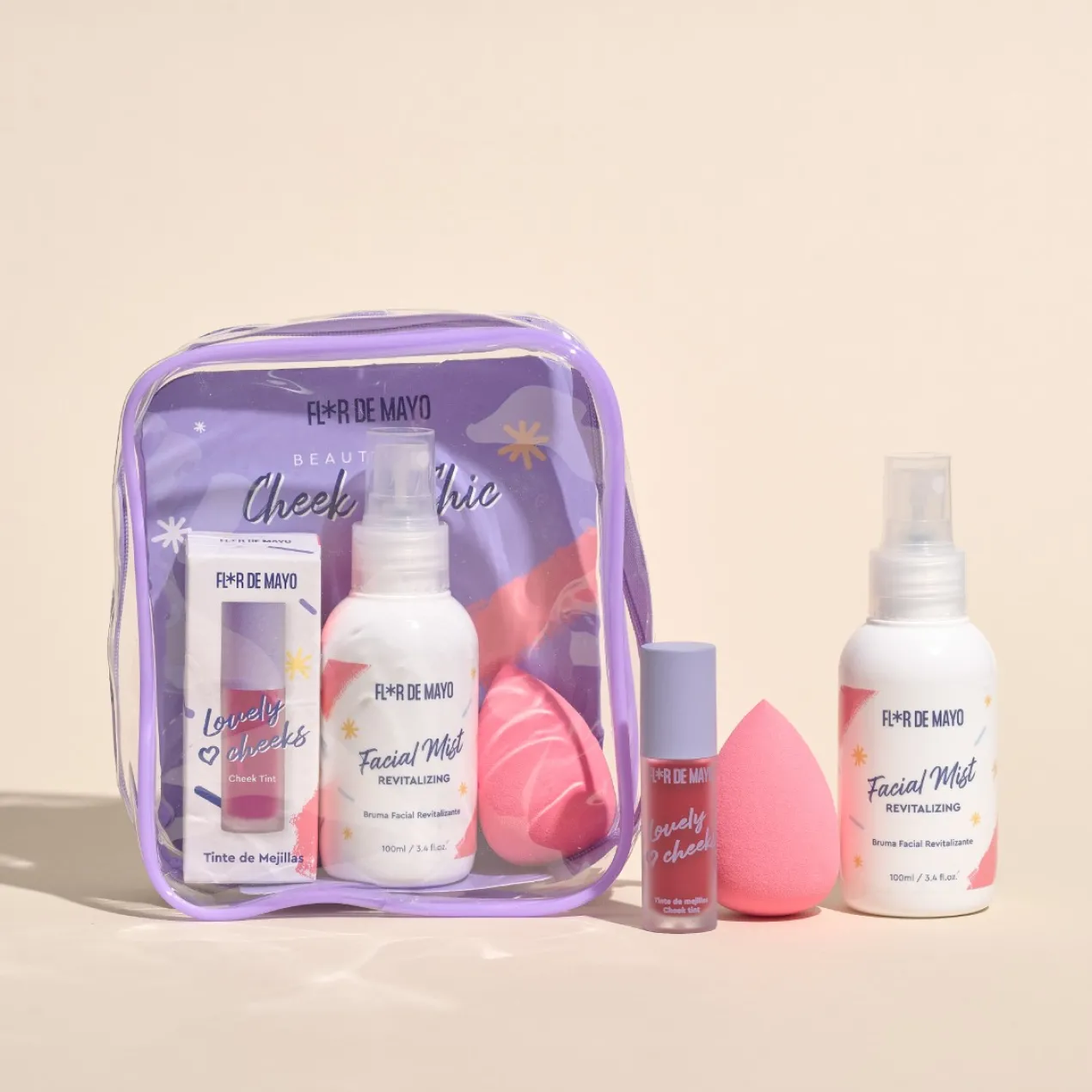 Set Beauty Kit Cheek & Chic