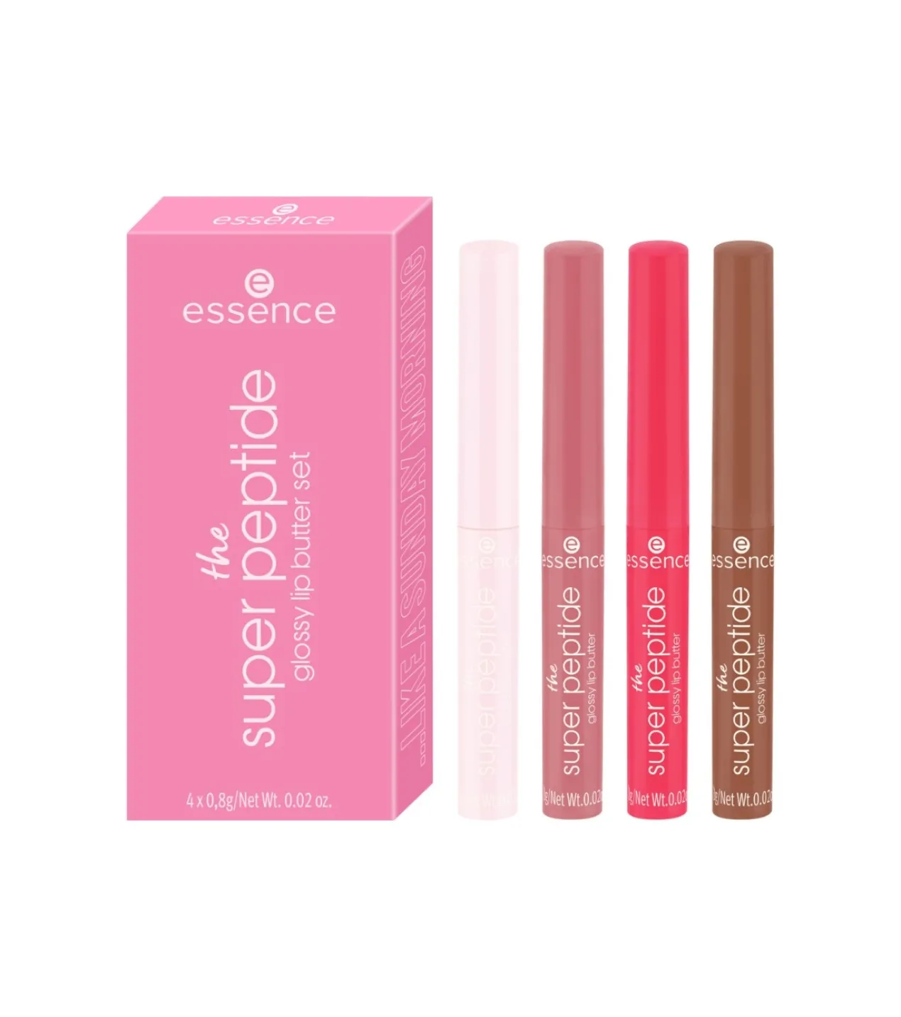 Set Bálsamo Labial The Super Peptide Glossy