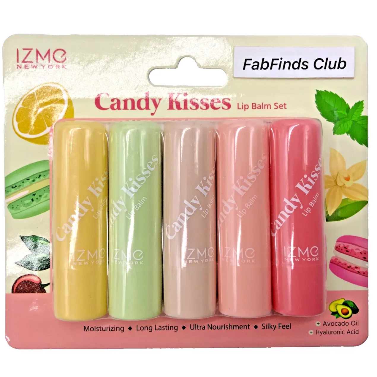 Set Bálsamos Labiales Candy Kisses
