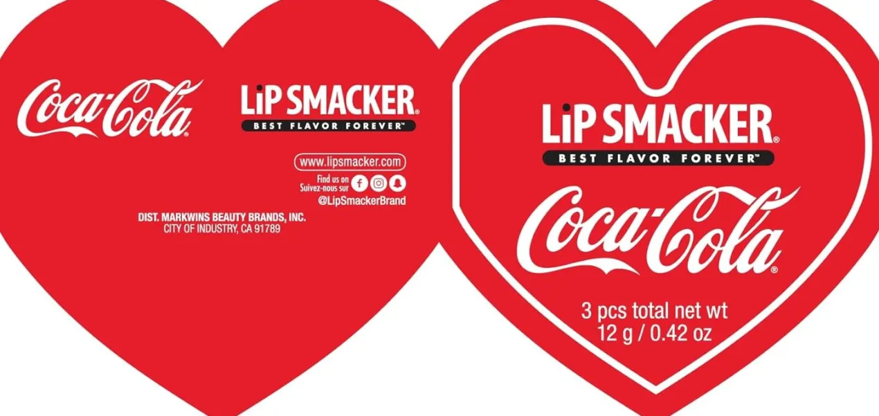 Set Bálsamos Labiales Coca-Cola Heart