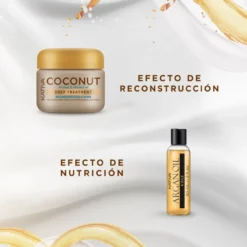 Set Coconut & Argan Oil Hair Cocktail Nutri-Reconstrucción
