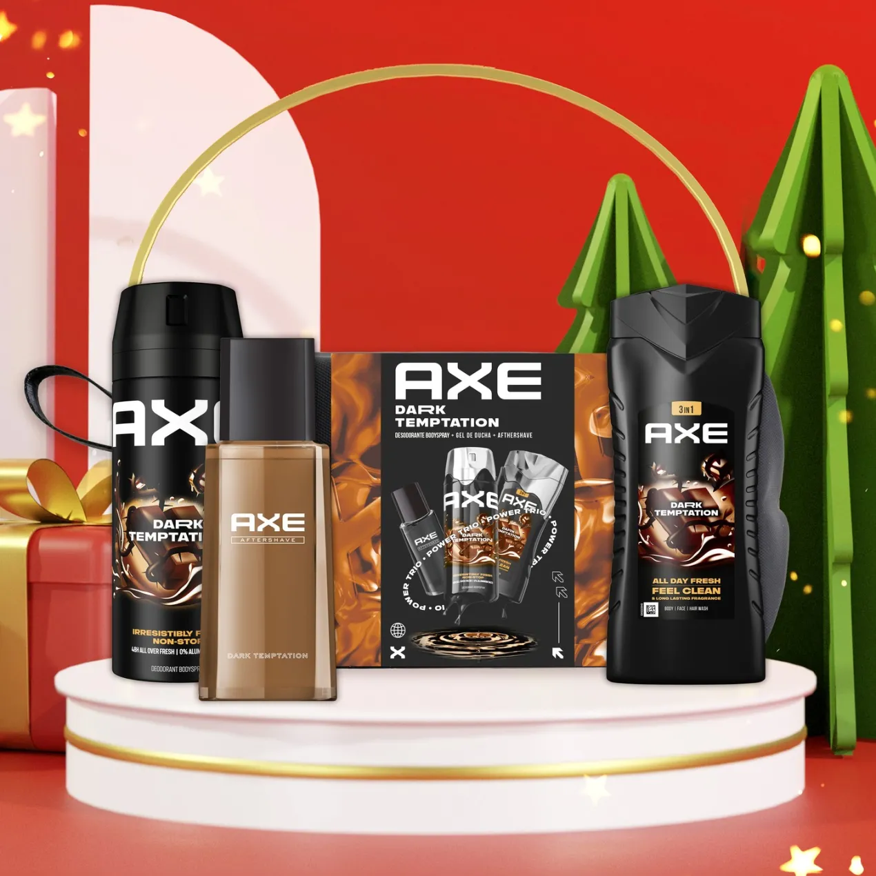 Set Dark Temptation para Hombres