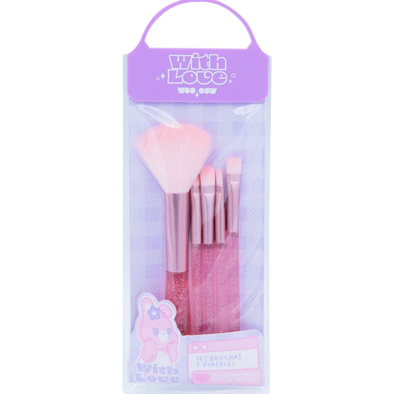 Set de Brochas y Pinceles With Love