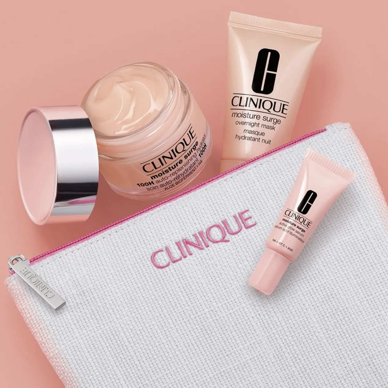 Set de Cuidado Facial Día y Noche: Moisture Surge
