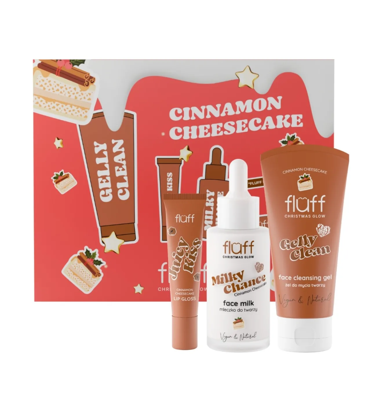 Set de Cuidado Facial y Corporal Cinnamon Cheesecake