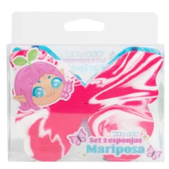 Set de 2 Esponjas de Maquillaje Mariposa