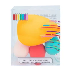 Set de 4 Esponjas Makeup Multicolor
