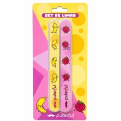 Set de Limas de Uñas Frutas