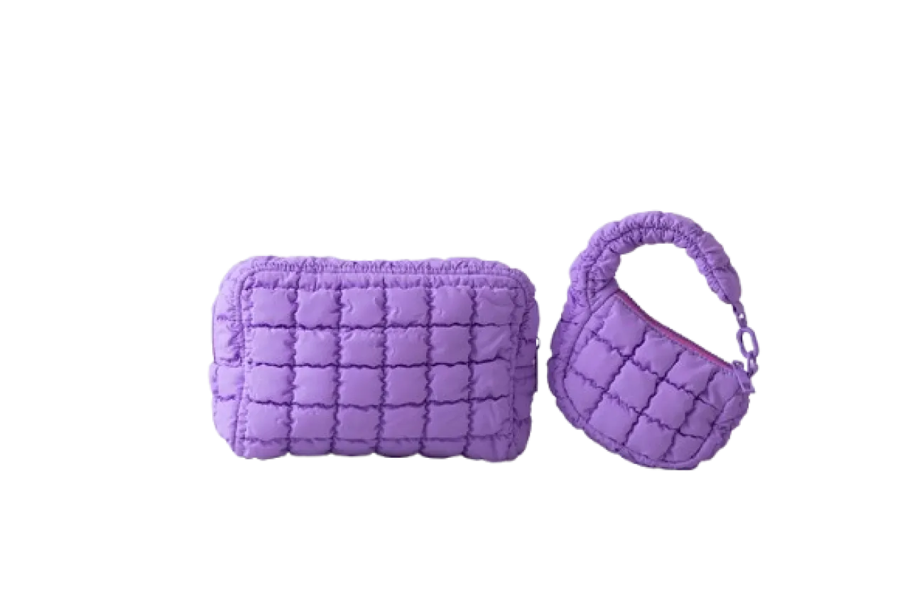 Set de Neceseres de Maquillaje Duo Quilt Stash