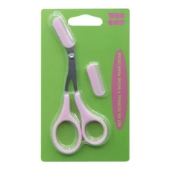 Set de Tijera Más Peine Para Cejas