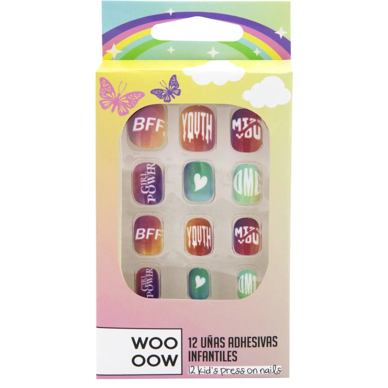 Set de uñas Adhesivas Infantiles
