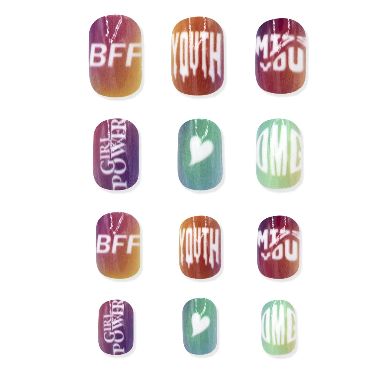 Set de uñas Adhesivas Infantiles