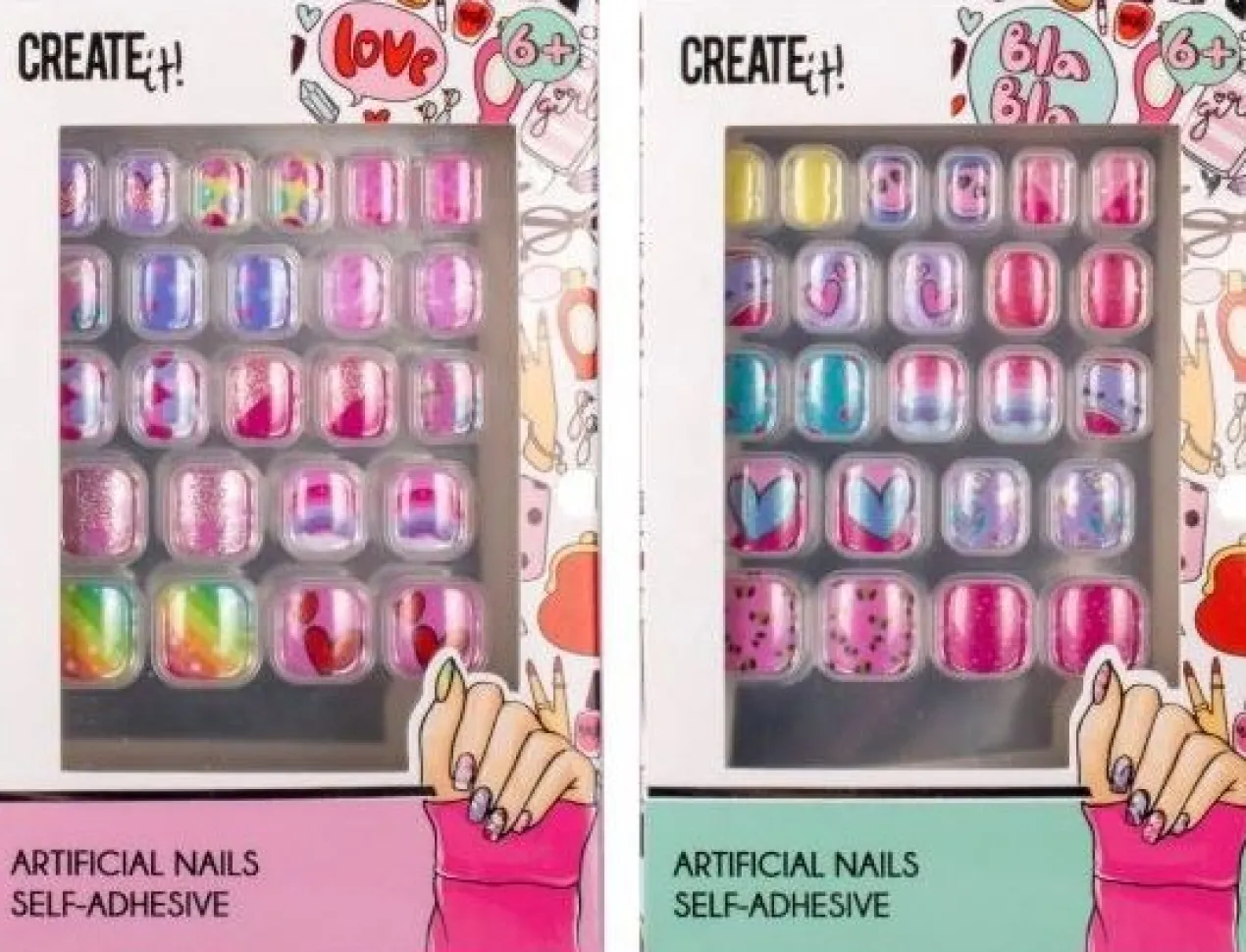Set de Uñas Postizas