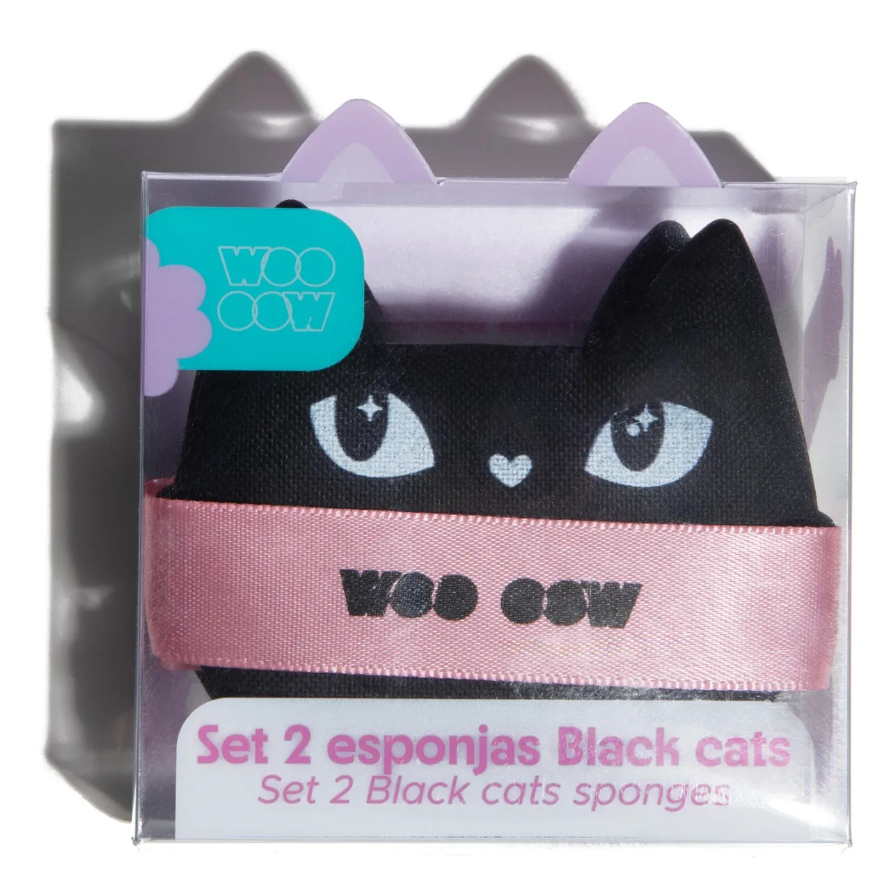 Set 2 Esponjas Black Cats