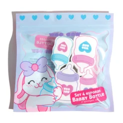 Set 4 Esponjas de Maquillaje Baby Bottle