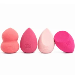 Set 4 Esponjas de Maquillaje Cat