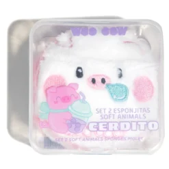 Set 2 Esponjitas Ultra Soft Animales