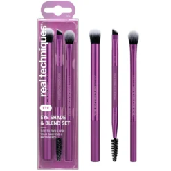 Set Eye Shade + Blend Brocha Sombras + Brocha Para Mezclar