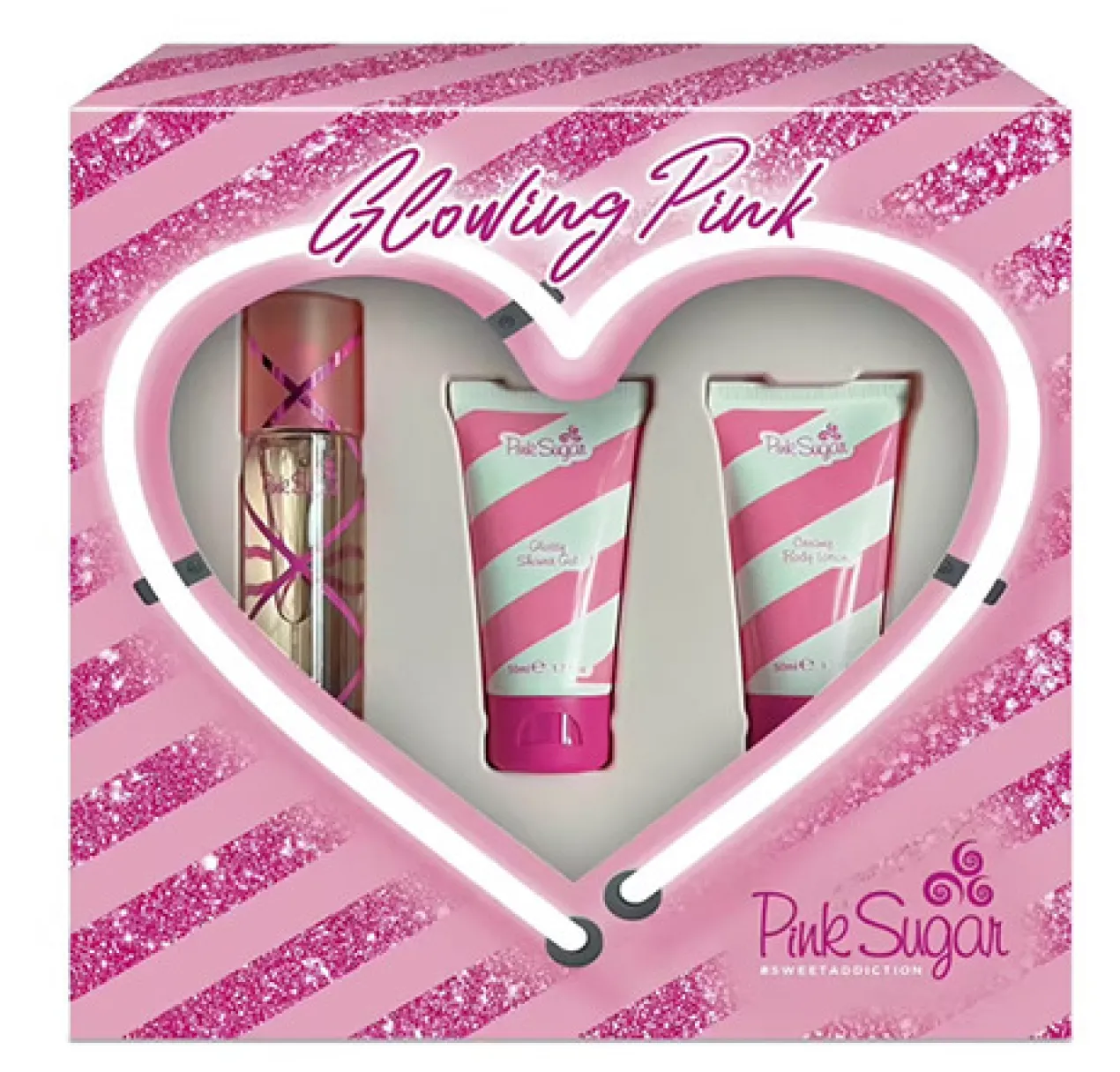 Set Glowing Pink EDT
