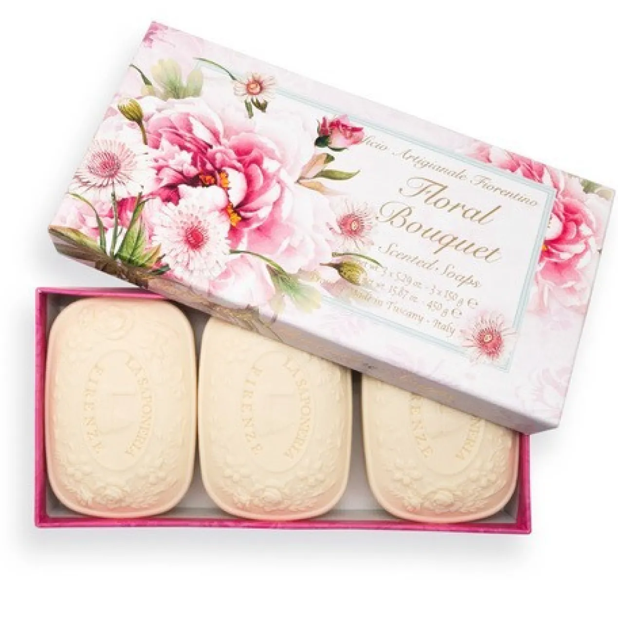 Set Jabón Floral Bouquet Scented