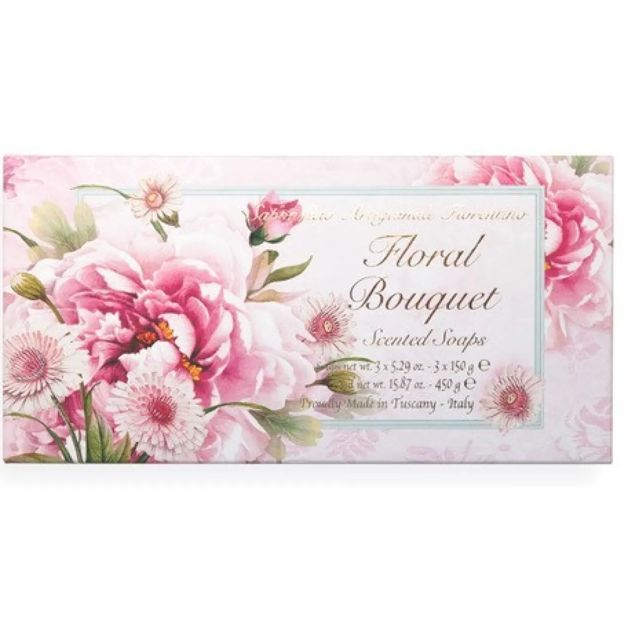 Set Jabón Floral Bouquet Scented