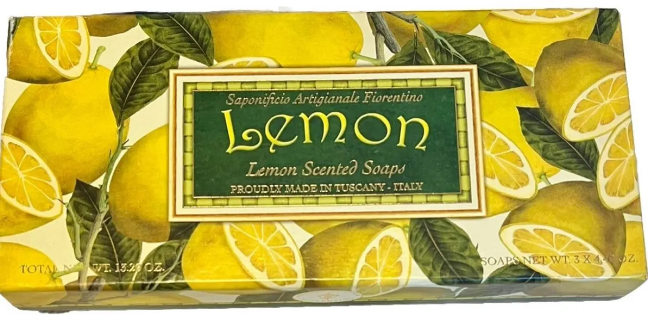 Set Jabón Lemon Scented Soap