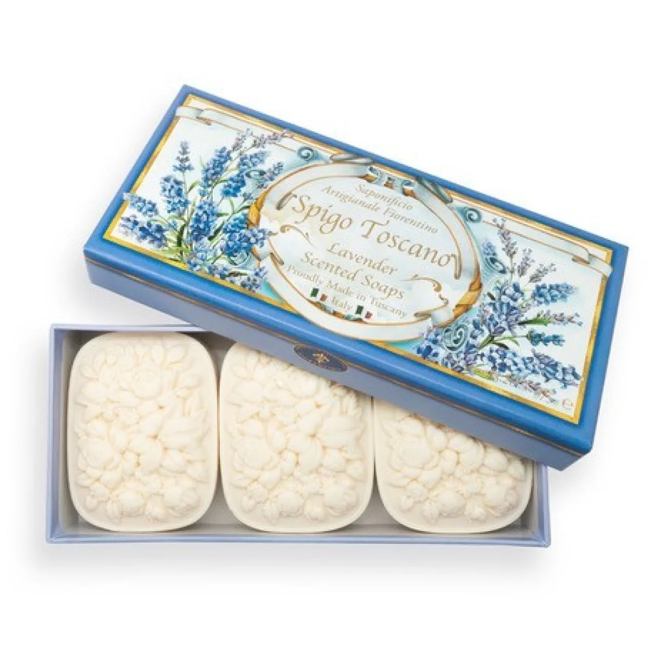 Set Jabón Spigo Toscano Scented Lavender Soap