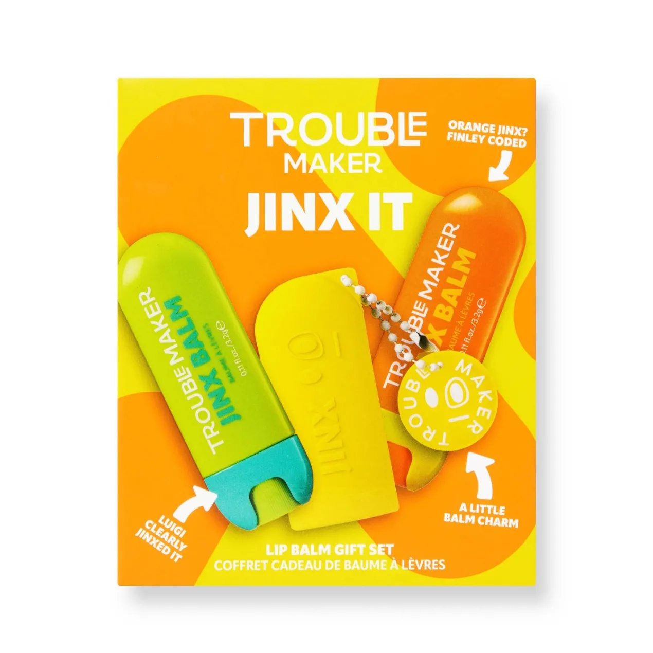 Set Jinx It Balsamo Labial Gift Y Funda