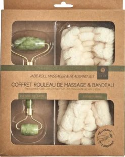 Set Masajeador Piedra Jade + Cinta