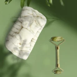 Set Masajeador Piedra Jade + Cinta
