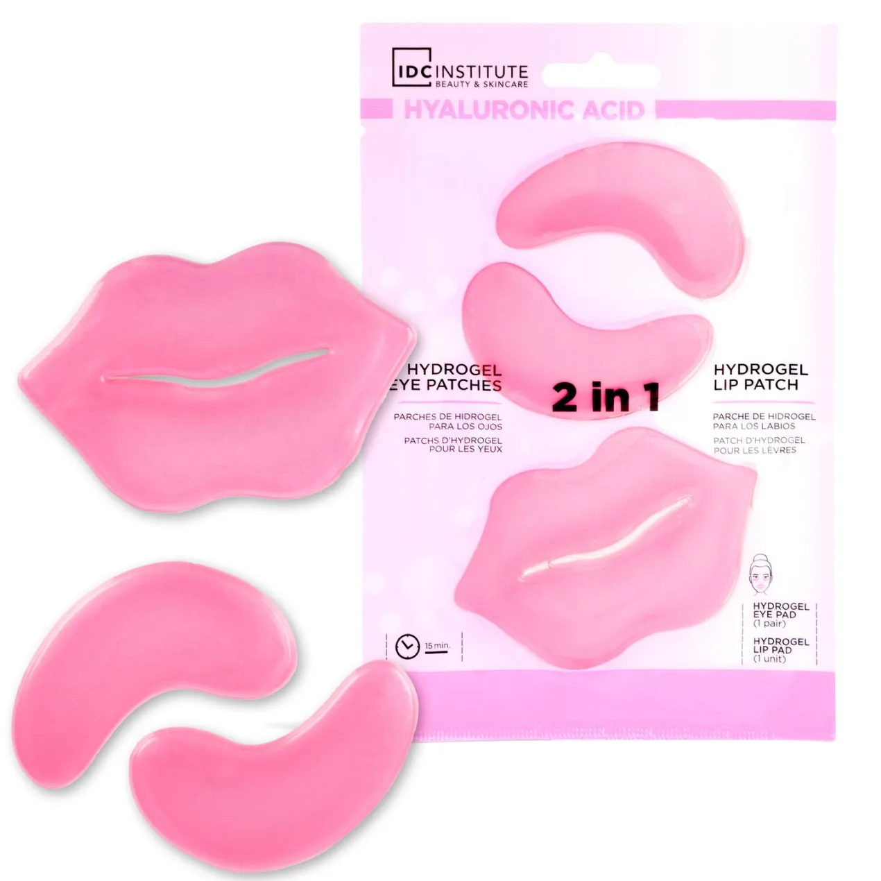Set Mascarilla Ojos y Mascarilla Labios con Ácido Hialurónico