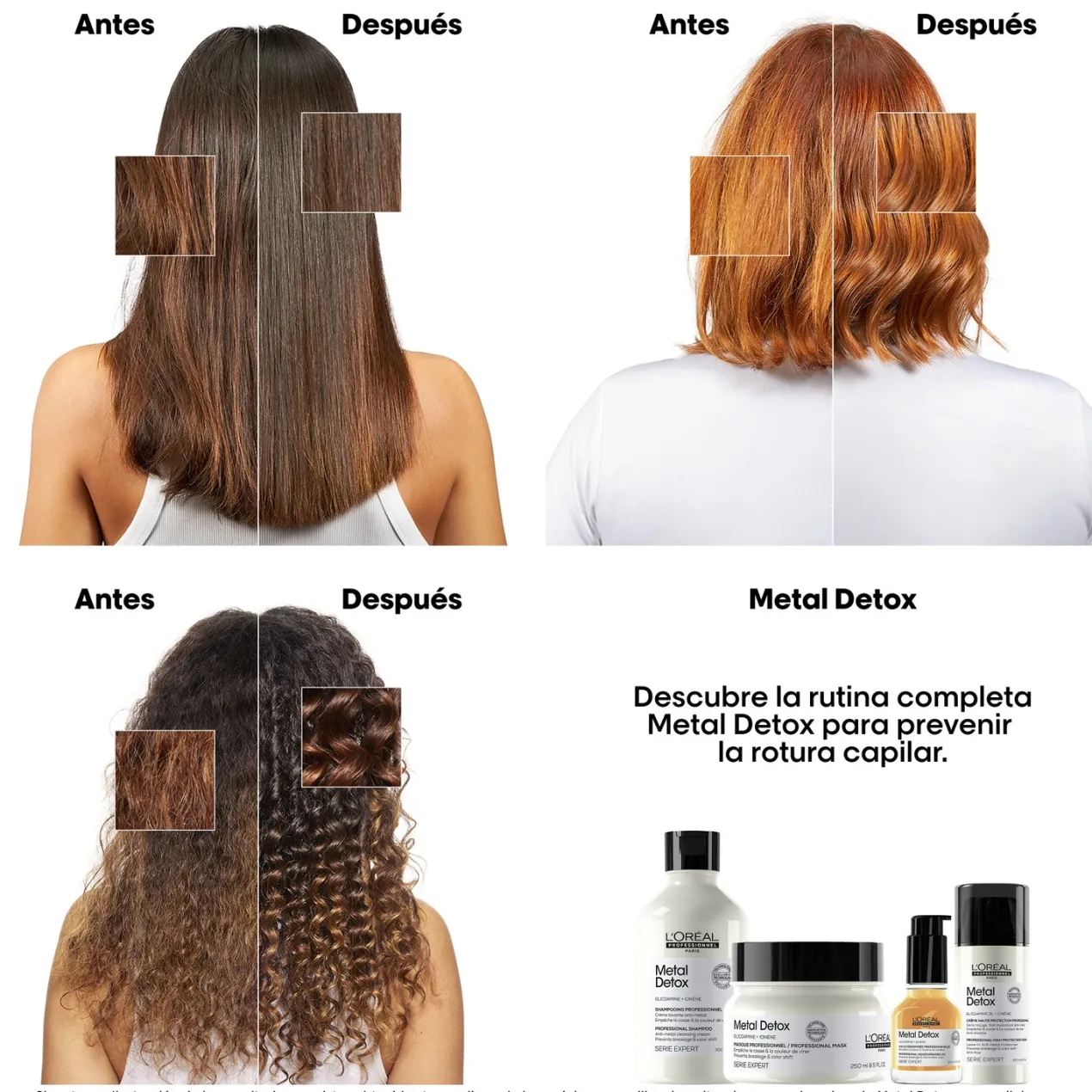 Set 2 Minis Metal Detox Champu+Mascarilla