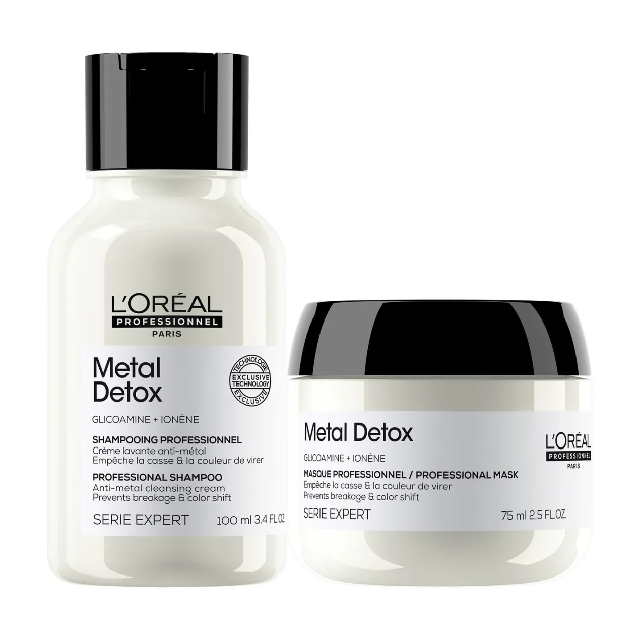 Set 2 Minis Metal Detox Champu+Mascarilla