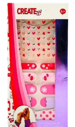 Set Nail Sticker Creation