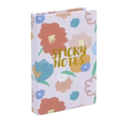 Set notas adhesivas Flower