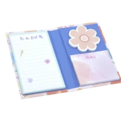 Set notas adhesivas Flower