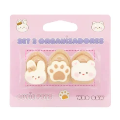 Set 3 Organizadores Cutie Pets