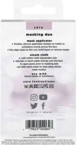 Set para aplicar mascarillas faciales Masking Duo