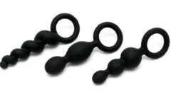Set 3 Plugs Black