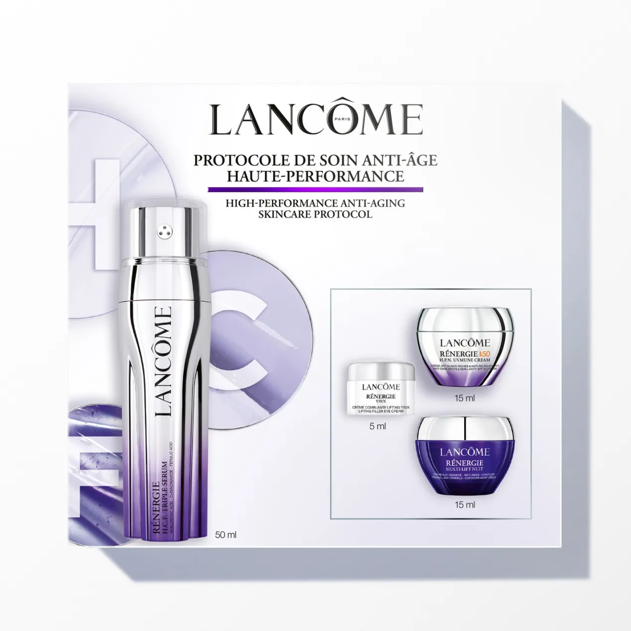 Set Renergie Triple Serum