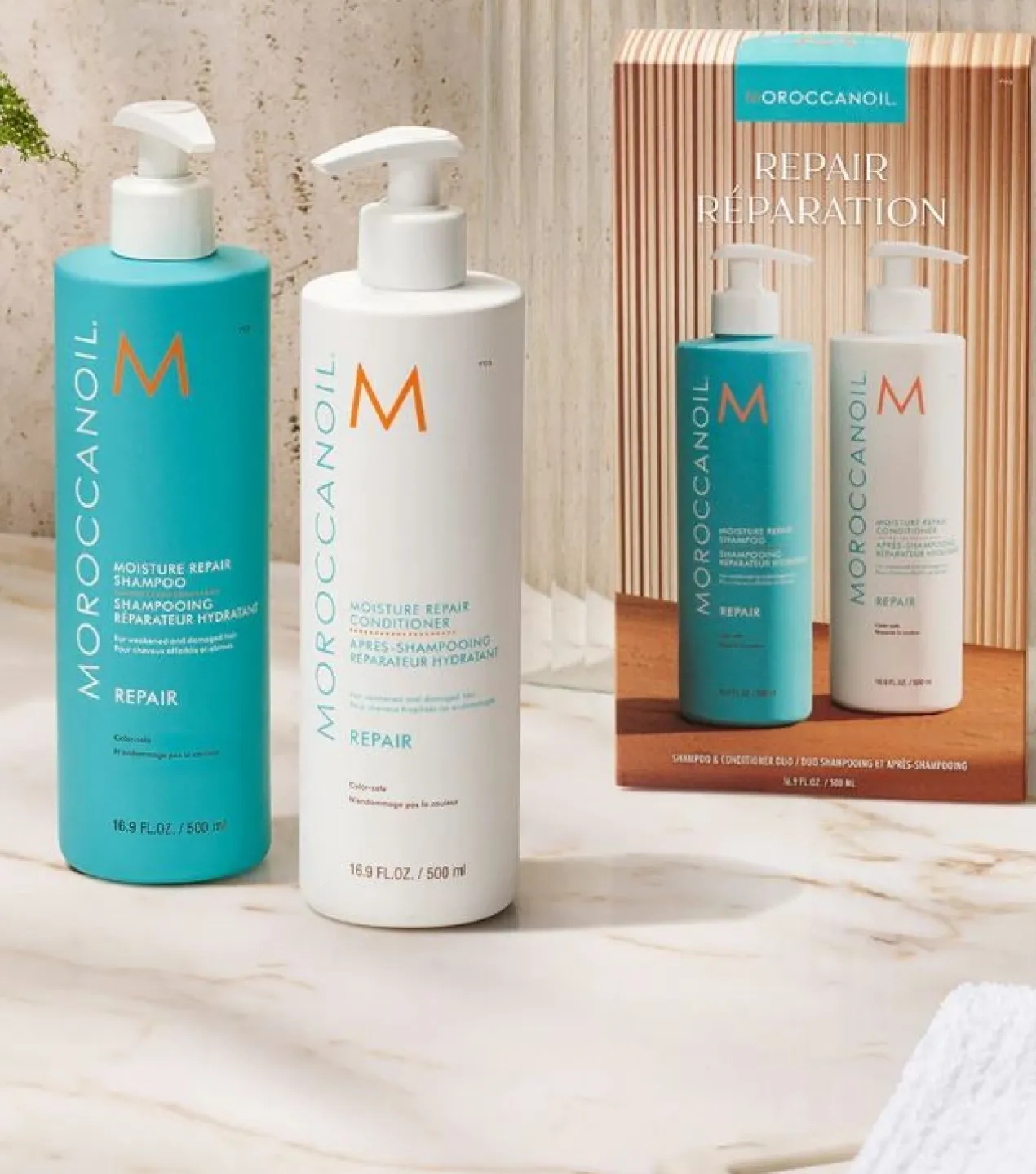 Set Reparador Champú + Acondicionador